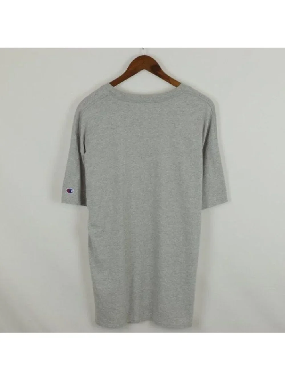 Champion Men's XL Gray Hamline University Dad Graphic Crew Neck Short Sleeve Tee - Picture 3 of 8